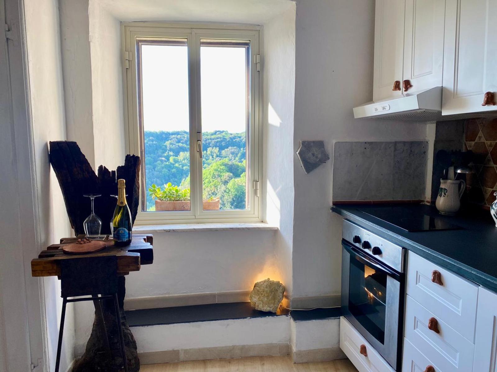 Ferienwohnung La Sorpresa Sul Bastione With Panoramic Balcony Pitigliano Exterior foto