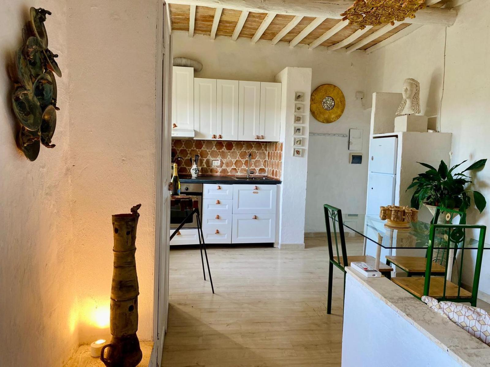 Ferienwohnung La Sorpresa Sul Bastione With Panoramic Balcony Pitigliano Exterior foto